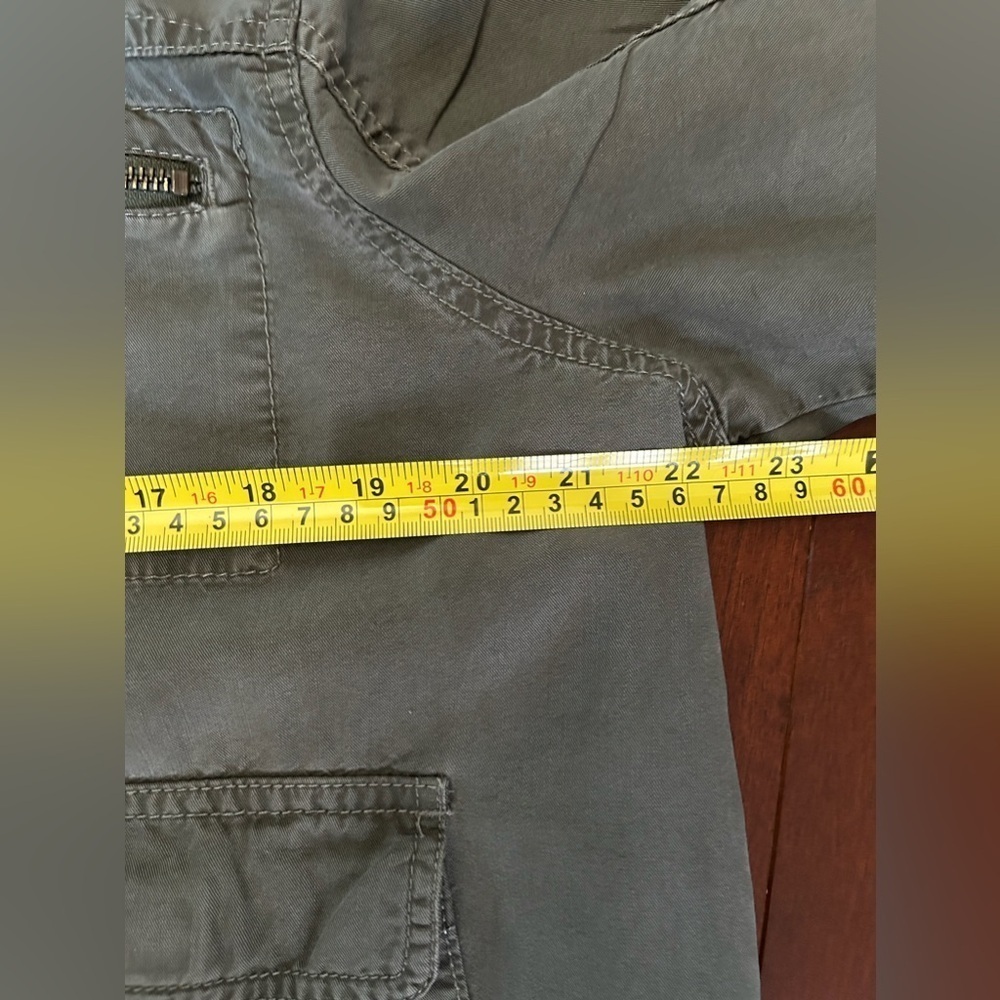 Mossimo Army Sage Green Cargo Soft Bomber Jacket - Size xxl - Picture 9 of 11